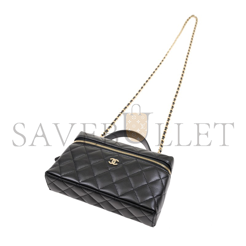 Ch**el lambskin chain shoulder bag ap4385 (19.5*17*5cm)